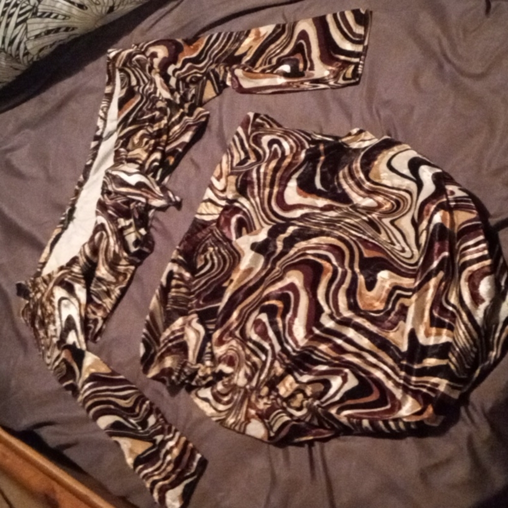 2 piece skirt set